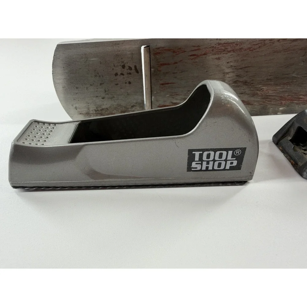 Vintage Stanley Handyman H1204 Bench Plane + 2 Tool Shop Surform Rasps USA